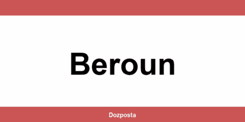 DHL Express Beroun – pobočky