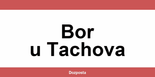 DHL Express Bor u Tachova – pobočky