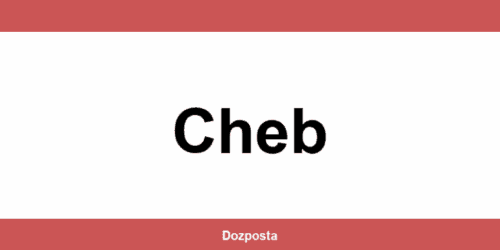 DHL Express Cheb – pobočky