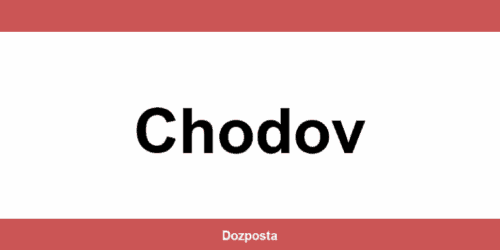 DHL Express Chodov – pobočky