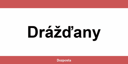 DHL Express Drážďany – pobočky