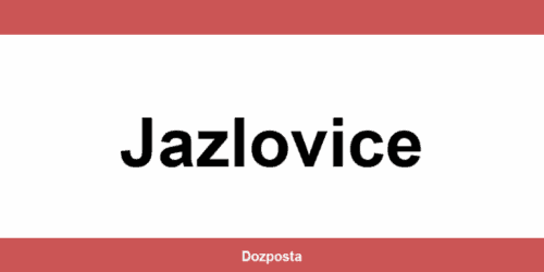 DHL Express Jazlovice – pobočky