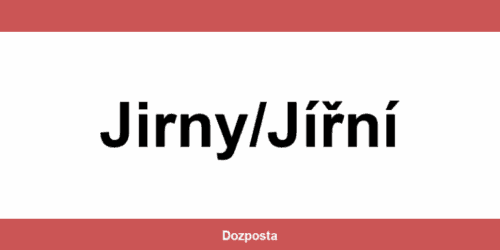 DHL Express Jirny/Jířní – pobočky