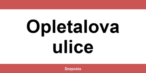 DHL Express Opletalova ulice – pobočky