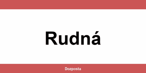 DHL Express Rudná – pobočky