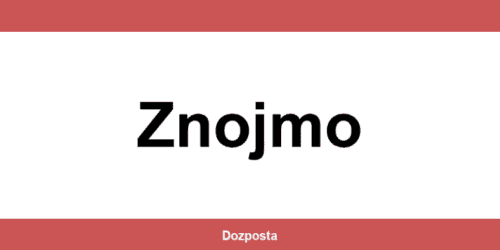 DHL Express Znojmo – pobočky
